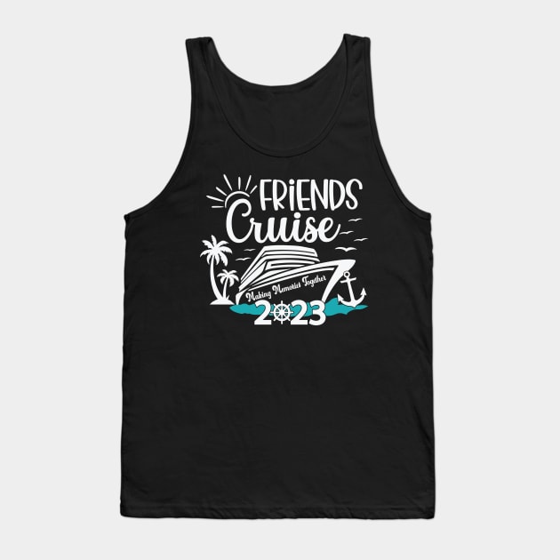 Friends Cruise 2023 Tank Top by Jet Set Mama Tee